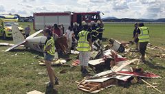 Při leteckém dni na Prachaticku spadlo historické letadlo, pilot zemřel