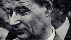 Alexandr Dub�ek na novinovém snímku z roku 1968.