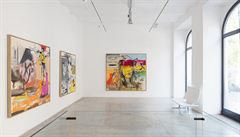 Martin Krajc - Tinto de verano. Pohled do výstavy.