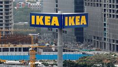 Logo společnosti IKEA v indickém Hajdarábádu. | na serveru Lidovky.cz | aktuální zprávy