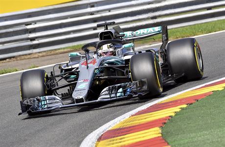 Kvalifikaci na Velkou cenu Belgie formule 1 vyhrál Lewis Hamilton z Mercedesu....