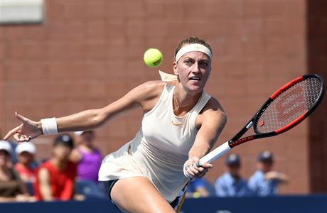 Petru Kvitovou na US Open nezastavil ani náhlý kolaps jedné z divaek.