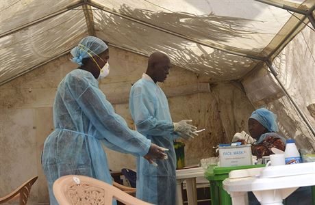 Testování na pítomnost viru ebola (Sierra Leone).