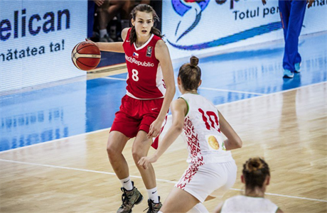 Basketbalistka Veronika Vorkov.