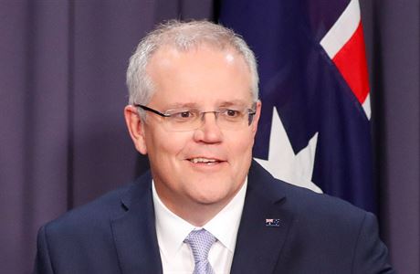 Australský premiér Scott Morrison.