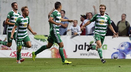 Fotbalisté Bohemians vyhráli 3:2, i kdy prohrávali 0:2.