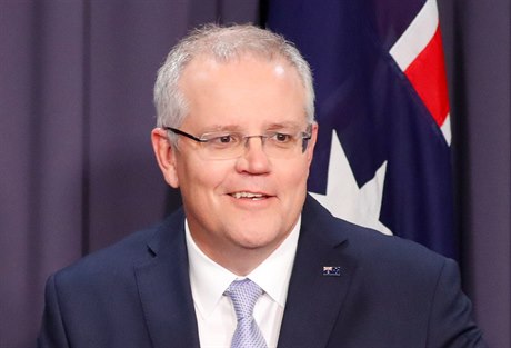 Australský premiér Scott Morrison