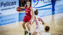 Basketbalistka Veronika Vorkov.