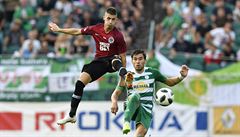 Utkání 6. kola první fotbalové ligy: Bohemians Praha 1905 - Sparta Praha, 24....