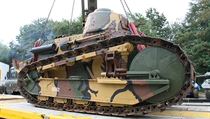Francouzský tank z doby první světové války Renault FT 17. Stroj považovaný za...