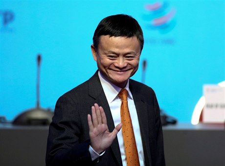 Zakladatel ínské spolenosti Alibaba Jack Ma.