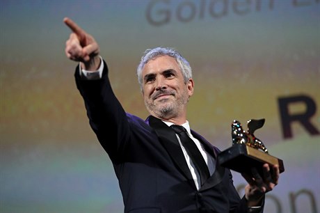 Alfonso Cuarón pi pebírání Zlatého lva.