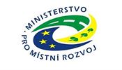 Logo Ministerstva pro mstn rozvoj.