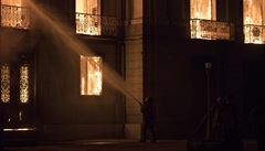 Zásah hasi pi poáru v Národním muzeu v Brazílii.
