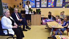 Prezident republiky Miloš Zeman s manželkou Ivanou Zemanovou při příležitosti... | na serveru Lidovky.cz | aktuální zprávy