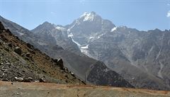 Hory a sníh Tád�ikistán