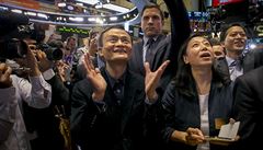 Jack Ma na burze.