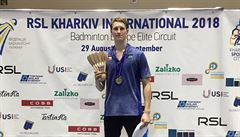 Jan Louda vyhrál siln bodovaný turnaj Kharkiv International.