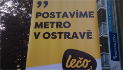 Lepí a istá Ostrava slibuje výstavbu metra ve tetím nejvtím tuzemském...