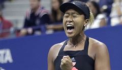 Dvacetiletá Japonka Naomi Ósakaová neekan vyhrála US Open.