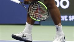 Williamsová loni bhem US Open porodila dceru Olympii a letos se na kurty...