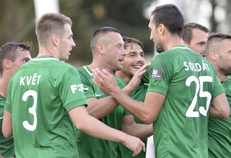 Utkání 8. kola první fotbalové ligy: 1. FK Příbram - Sigma Olomouc, 15. září...