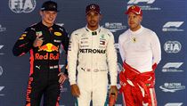 Lewis Hamilton opanoval kvalifikaci Velké ceny Singapuru