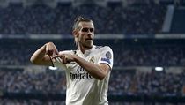Gareth Bale se raduje ze sv branky do st AS m