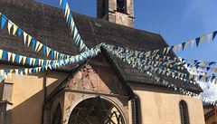 Jeden z mnoha kostel ve Val di Sole. V malebné vesnice Pellizzano se navíc...