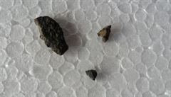 Úlomky meteoritu, který v Královéhradeckém kraji vydsil obyvatele rodinného...