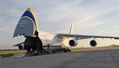 Letadlo Antonov urené pro pepravu tkých náklad.