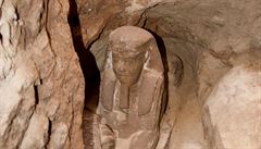 Archeologov objevili v jihoegyptskm Asunu sfingu zejm z obdob Ptolemaiovc