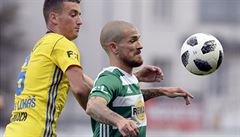 Utkání 8. kola první fotbalové ligy: Bohemians Praha 1905 - Fastav Zlín, 14....
