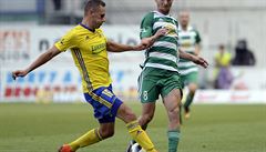 Utkání 8. kola první fotbalové ligy: Bohemians Praha 1905 - Fastav Zlín, 14....