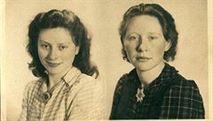 Sestry: Freddie Dekker-Oversteegenová (vlevo) a Truus Menger-Oversteegenová.