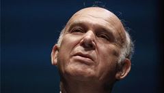 Pedseda Liberálních demokrat Vince Cable.