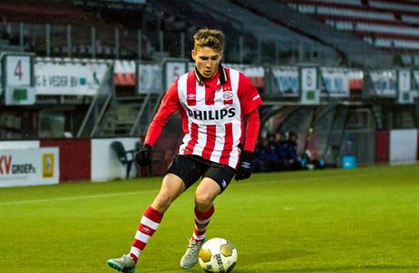 Michal Sadílek v dresu PSV Eidhoven