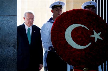 Erdogan na ceremonilu k uctn obt vlek a tyrani.