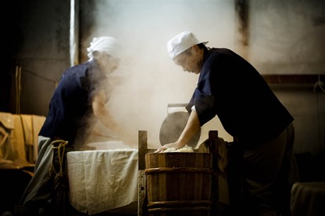 Tradiní výroba sake