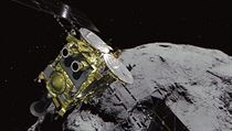 Hayabusa 2 se bl k asteroidu Ryugu.