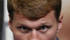 Alexander Povetkin na tiskové konferenci