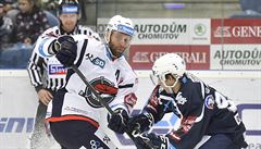 5. kolo hokejové extraligy: Piráti Chomutov - HC koda Plze, 28. záí 2018 v...