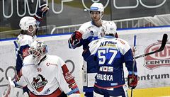 Utkání 5. kola hokejové extraligy: HC Dynamo Pardubice - HC Kometa Brno, 29....
