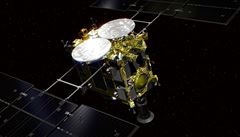 Japonsk sonda Hajabusa 2 vypustila na asteroid Ryugu dva roboty