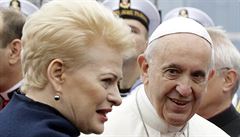 Papež začal v Litvě svou čtyřdenní návštěvu Pobaltí. Věřící vyzval k solidaritě