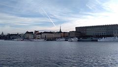 Výhled na historickou ást Stockholmu.