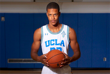 Shareef O'Neal na tréninku UCLA.