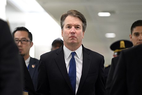 Kandidát do amerického nejvyího soudu Brett Kavanaugh.