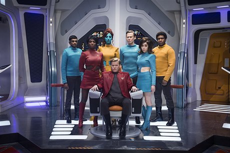 Epizoda USS Callister si dlala legraci i ze seriálu StarTrek. Seriál erné...