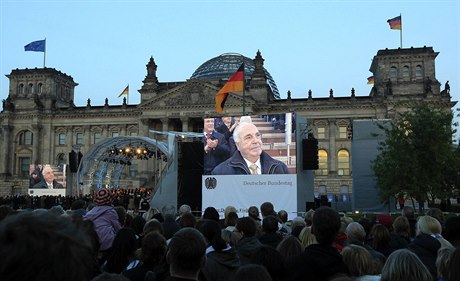Oslavy sjednocení Nmecka v roce 2010, Berlín.